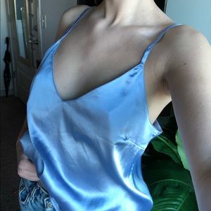 satin cami top
